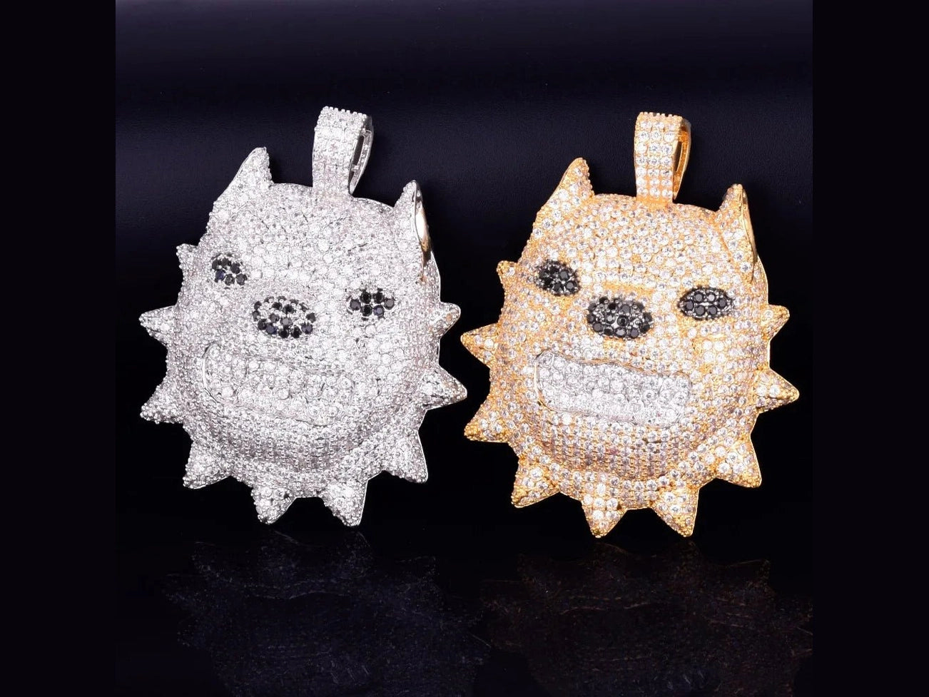 Bubble Letter Animal Dog Head Necklace & Pendant Gold Color Bling Cubic Zircon Men's Hip Hop Rock Street Jewelry - Simply Just Deals LLCBubble Letter Animal Dog Head Necklace & Pendant Gold Color Bling Cubic Zircon Men's Hip Hop Rock Street Jewelry200000639:20066102818inch;200000783:105mm tennis chain;200001034:361187silver color;200007763:201336106silver color18inch5mm tennis chain|United StatesBubble Letter Animal Dog Head Necklace & Pendant Gold Color Bling Cubic Zircon Men's Hip Hop Rock Str