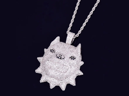 Bubble Letter Animal Dog Head Necklace & Pendant Gold Color Bling Cubic Zircon Men's Hip Hop Rock Street Jewelry - Simply Just Deals LLCBubble Letter Animal Dog Head Necklace & Pendant Gold Color Bling Cubic Zircon Men's Hip Hop Rock Street Jewelry200000639:20066102818inch;200000783:105mm tennis chain;200001034:361187silver color;200007763:201336106silver color18inch5mm tennis chain|United StatesBubble Letter Animal Dog Head Necklace & Pendant Gold Color Bling Cubic Zircon Men's Hip Hop Rock Str