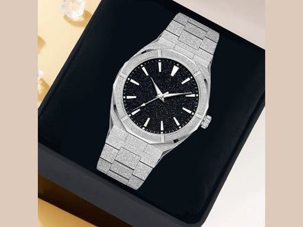 Business Men's Watch Stainless Steel Frosted Stainless Steel With Luminous - Simply Just Deals LLCBusiness Men's Watch Stainless Steel Frosted Stainless Steel With LuminousCJNS252736103CXBlackBusiness Men's Watch Stainless Steel Frosted Stainless Steel With Luminous