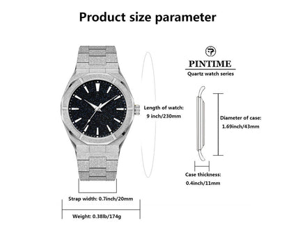 Business Men's Watch Stainless Steel Frosted Stainless Steel With Luminous - Simply Just Deals LLCBusiness Men's Watch Stainless Steel Frosted Stainless Steel With LuminousCJNS252736103CXBlackBusiness Men's Watch Stainless Steel Frosted Stainless Steel With Luminous
