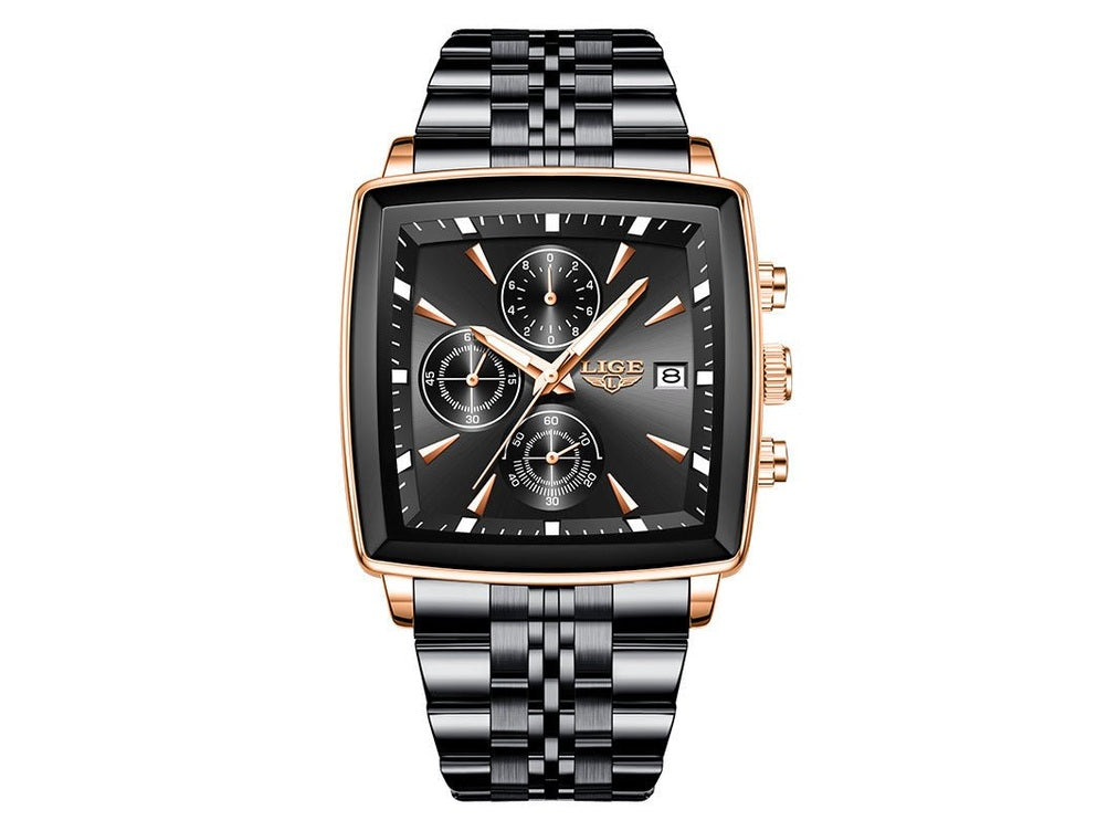 Business Personality Large Dial Square Watch Men - Simply Just Deals LLCBusiness Personality Large Dial Square Watch MenCJNS252836601AZRose Gold Black StyleBusiness Personality Large Dial Square Watch Men