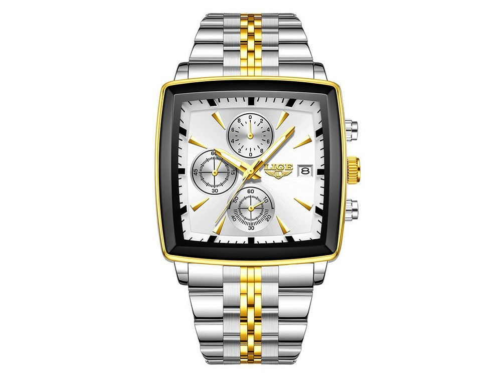 Business Personality Large Dial Square Watch Men - Simply Just Deals LLCBusiness Personality Large Dial Square Watch MenCJNS252836602BYGold Shell WhiteBusiness Personality Large Dial Square Watch Men