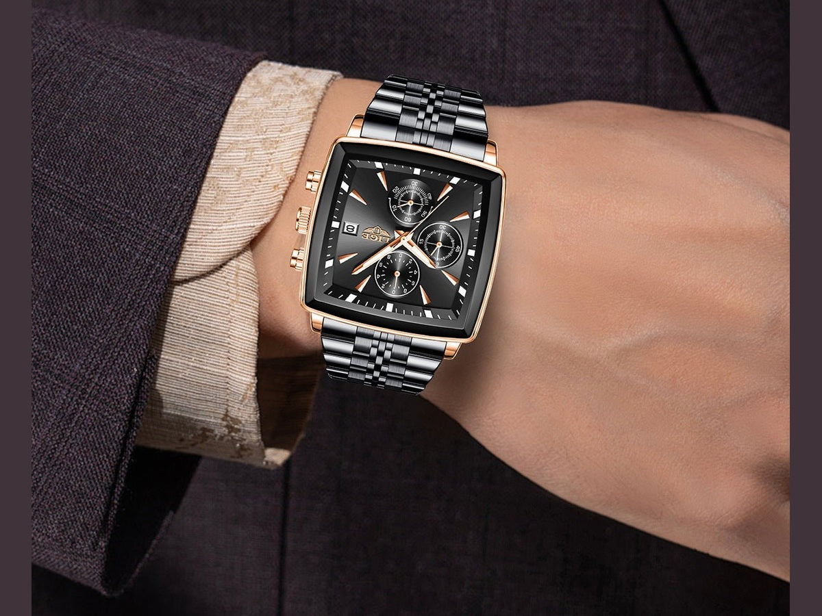 Business Personality Large Dial Square Watch Men - Simply Just Deals LLCBusiness Personality Large Dial Square Watch MenCJNS252836605EVAll BlackBusiness Personality Large Dial Square Watch Men