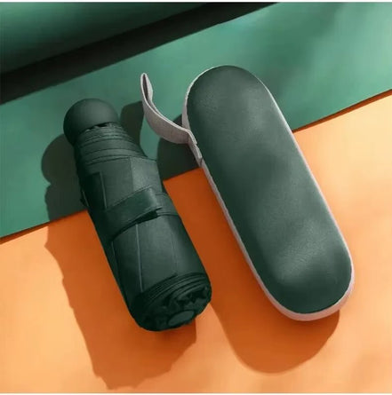 Capsule Umbrella Portable Mini Sunshade Sunscreen Rain Umbrella Black Rubber Alloy Handle Foldable Sun Rain Dual Use - Simply Just Deals LLCCapsule Umbrella Portable Mini Sunshade Sunscreen Rain Umbrella Black Rubber Alloy Handle Foldable Sun Rain Dual Use1d7b24ff-6b87-49af-8473-1fee5c8a88b3Dark GreenCapsule Umbrella Portable Mini Sunshade Sunscreen Rain Umbrella Black Rubber Alloy Handle Foldable Sun Rain Dual Use