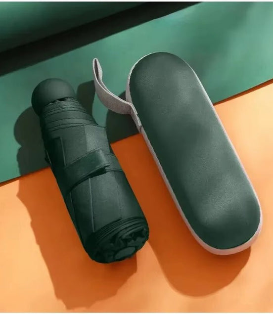 Capsule Umbrella Portable Mini Sunshade Sunscreen Rain Umbrella Black Rubber Alloy Handle Foldable Sun Rain Dual Use - Simply Just Deals LLCCapsule Umbrella Portable Mini Sunshade Sunscreen Rain Umbrella Black Rubber Alloy Handle Foldable Sun Rain Dual Use1d7b24ff-6b87-49af-8473-1fee5c8a88b3Dark GreenCapsule Umbrella Portable Mini Sunshade Sunscreen Rain Umbrella Black Rubber Alloy Handle Foldable Sun Rain Dual Use