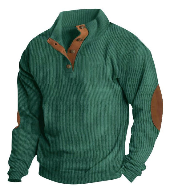 Casual Stand - Collar Long Sleeve Pullover Sweatshirt for Men Fashion Solid Color Striped Design Loose Tops - Simply Just Deals LLCCasual Stand - Collar Long Sleeve Pullover Sweatshirt for Men Fashion Solid Color Striped Design Loose Tops90d6ca9e-4526-42dd-8904-e38ccd5a5983Fruit GreenSCasual Stand - Collar Long Sleeve Pullover Sweatshirt for Men Fashion Solid Color Striped Design Loose Tops