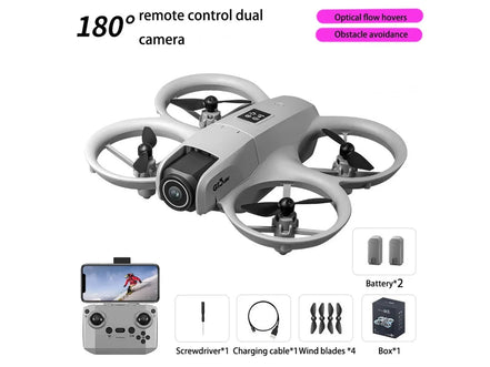 GT3 Mini RC Drone 4K Dual Aerial HD Photography Optical Flow Positioning Obstacle Avoidance UAV Remote Control Quadcopter - Simply Just Deals LLC