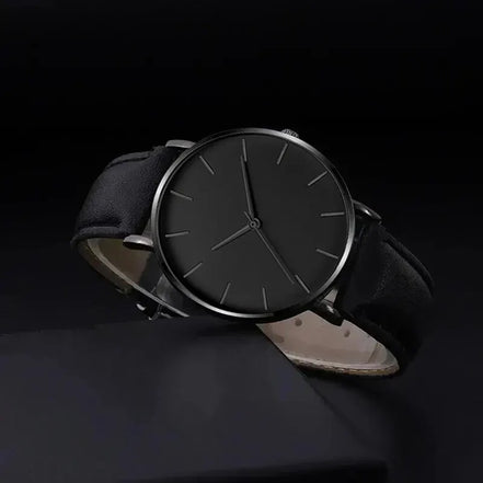 5PCS Set Fashion Mens Sports Watches Man Business Quartz Wristwatch Luxury Leather Bracelet Men Casual Clock Watch - Simply Just Deals LLC