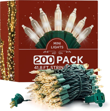 Christmas String Lights [200 Set] 50 Ft Warm White Christmas String Lights, for Xmas Tree, Garland, Holiday, Party Décor –Mini Christmas Lights for Tree Weather - Resistant - Simply Just Deals LLCChristmas String Lights [200 Set] 50 Ft Warm White Christmas String Lights, for Xmas Tree, Garland, Holiday, Party Décor –Mini Christmas Lights for Tree Weather - Resistant1f85cd4a-d4c3-4abd-bd29-84933265a5d4Warm/White200Christmas String Lights [200 Set] 50 Ft Warm White Christmas String Lights, for Xma