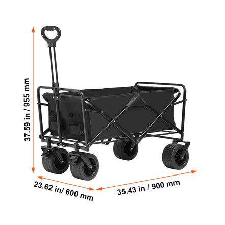 Collapsible Folding Wagon Beach Wagon Cart with All - Terrain Wheels Drink Holders Sports Wagon for Camping Shopping - Simply Just Deals LLCCollapsible Folding Wagon Beach Wagon Cart with All - Terrain Wheels Drink Holders Sports Wagon for Camping Shopping129d161d-2a93-4c72-9725-f1ec688a9853Flat Folding 350 Lbs (350853)Collapsible Folding Wagon Beach Wagon Cart with All - Terrain Wheels Drink Holders Sports Wagon for Camping Shopping