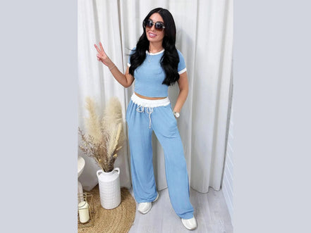Contrast Trim Round Neck Top and Pants Set - Simply Just Deals LLCContrast Trim Round Neck Top and Pants Set100100391891141BlueS626fc3f4 - 9054 - 42f1 - 824c - b20ca8366d95 - Max