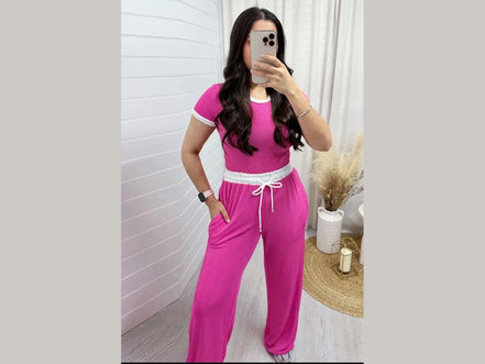 Contrast Trim Round Neck Top and Pants Set - Simply Just Deals LLCContrast Trim Round Neck Top and Pants Set100100391892155Hot PinkSe303f3c5 - fce4 - 4baa - ad80 - 4f8fc0acd10e - Max