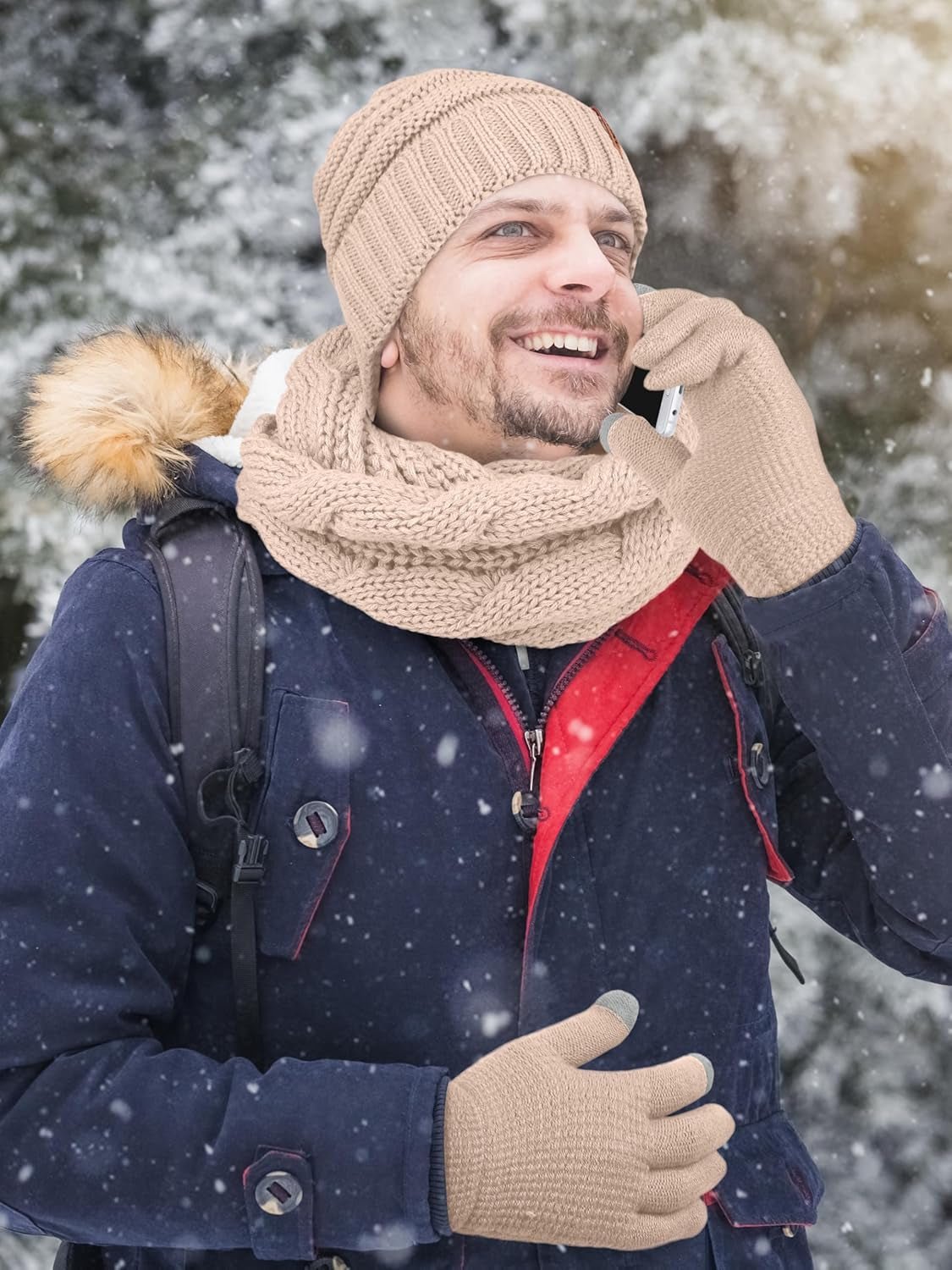 Cozy Winter Knitted Scarf, Beanie Hat & Gloves Set for Men & Women - Soft, Stretchy & Stylish! - Simply Just Deals LLCCozy Winter Knitted Scarf, Beanie Hat & Gloves Set for Men & Women - Soft, Stretchy & Stylish!1d95118d-f918-464e-a6a4-8346d36fbb2cCozy Winter Knitted Scarf, Beanie Hat & Gloves Set for Men & Women - Soft, Stretchy & Stylish!