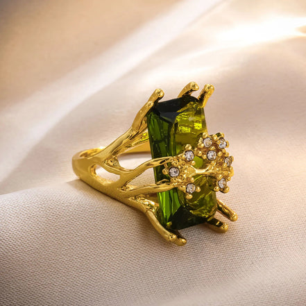 Creative Retro Geometry Green Zircon Ring for Ladies Exquisite Accessories for Everyday Parties Perfect Gift for Holidays - Simply Just Deals LLCCreative Retro Geometry Green Zircon Ring for Ladies Exquisite Accessories for Everyday Parties Perfect Gift for Holidays200000369:1583;200000783:175GreenGreen10Creative Retro Geometry Green Zircon Ring for Ladies Exquisite Accessories for Everyday Parties Perfect Gift for Holidays