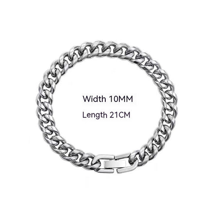 Cuban Link Chain Non - Fading Titanium Steel Necklace - Simply Just Deals LLCCuban Link Chain Non - Fading Titanium Steel Necklace9f799b2b-99e6-4827-8f2b-3699950debb3Width 10Mm Length 21CmCuban Link Chain Non - Fading Titanium Steel Necklace