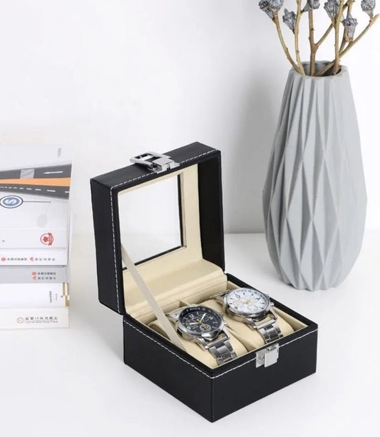 DELESYS 2/3/4/5/6/8/10/12 Slots PU Leather Watch Box Traditional Style Watch Storage Box Gift Watch Case With Lock - Simply Just Deals LLCDELESYS 2/3/4/5/6/8/10/12 Slots PU Leather Watch Box Traditional Style Watch Storage Box Gift Watch Case With Lock14193Beige2PositionsBeige 2 PositionsDELESYS 2/3/4/5/6/8/10/12 Slots PU Leather Watch Box Traditional Style Watch Storage Box Gift Watch Case With Lock