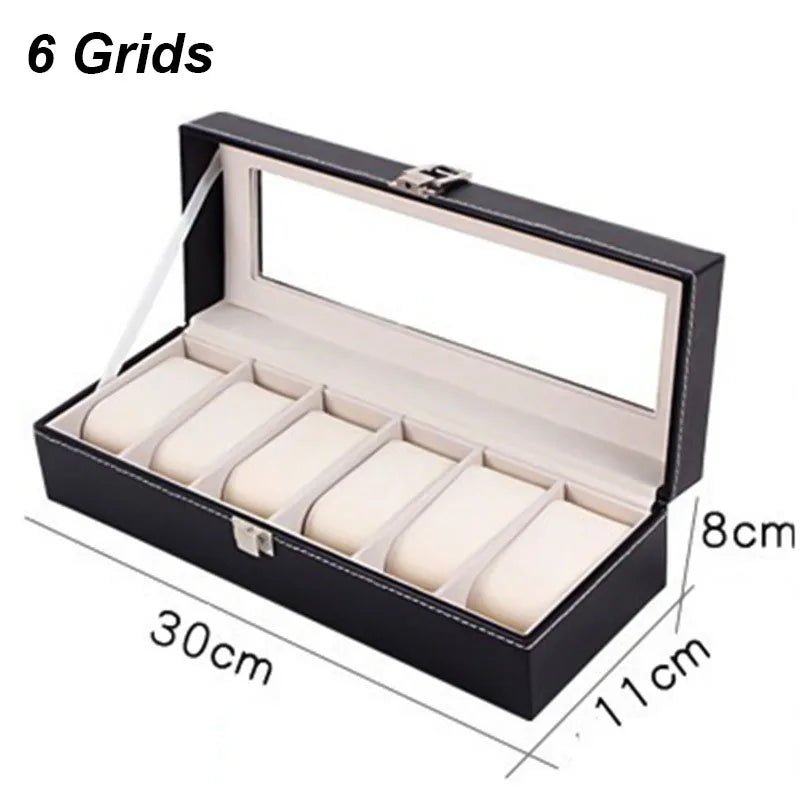 DELESYS 2/3/4/5/6/8/10/12 Slots PU Leather Watch Box Traditional Style Watch Storage Box Gift Watch Case With Lock - Simply Just Deals LLCDELESYS 2/3/4/5/6/8/10/12 Slots PU Leather Watch Box Traditional Style Watch Storage Box Gift Watch Case With Lock14175Beige6PositionsBeige 6 PositionsDELESYS 2/3/4/5/6/8/10/12 Slots PU Leather Watch Box Traditional Style Watch Storage Box Gift Watch Case With Lock