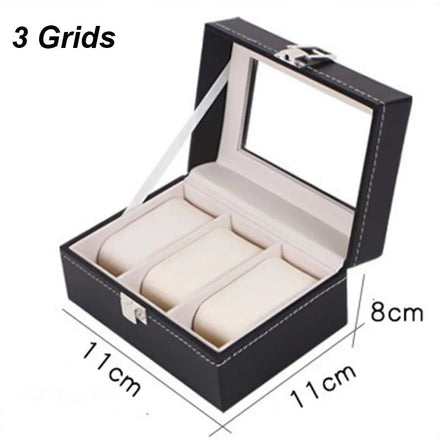 DELESYS 2/3/4/5/6/8/10/12 Slots PU Leather Watch Box Traditional Style Watch Storage Box Gift Watch Case With Lock - Simply Just Deals LLCDELESYS 2/3/4/5/6/8/10/12 Slots PU Leather Watch Box Traditional Style Watch Storage Box Gift Watch Case With Lock14193Beige2PositionsBeige 2 PositionsDELESYS 2/3/4/5/6/8/10/12 Slots PU Leather Watch Box Traditional Style Watch Storage Box Gift Watch Case With Lock