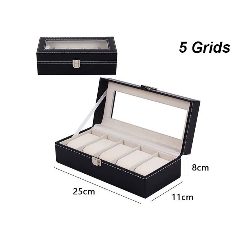 DELESYS 2/3/4/5/6/8/10/12 Slots PU Leather Watch Box Traditional Style Watch Storage Box Gift Watch Case With Lock - Simply Just Deals LLCDELESYS 2/3/4/5/6/8/10/12 Slots PU Leather Watch Box Traditional Style Watch Storage Box Gift Watch Case With Lock14350850Beige5PositionsBeige 5 PositionsDELESYS 2/3/4/5/6/8/10/12 Slots PU Leather Watch Box Traditional Style Watch Storage Box Gift Watch Case With Lock
