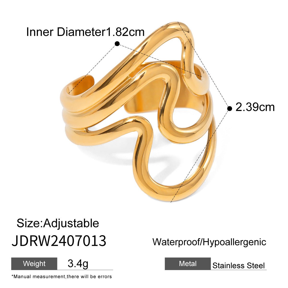 Design Sense Minority Simple 18K Gold Stainless Steel Double Layer - Simply Just Deals LLCDesign Sense Minority Simple 18K Gold Stainless Steel Double Layer39a6ecc5-3354-41bf-b444-b4e5b200a0d2Jdrw2407013Design Sense Minority Simple 18K Gold Stainless Steel Double Layer