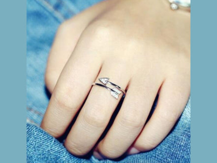 Diamond Arrow Ring - Simply Just Deals LLCDiamond Arrow Ring0CJZBLXLX08478 - SilverSilverDiamond Arrow Ring