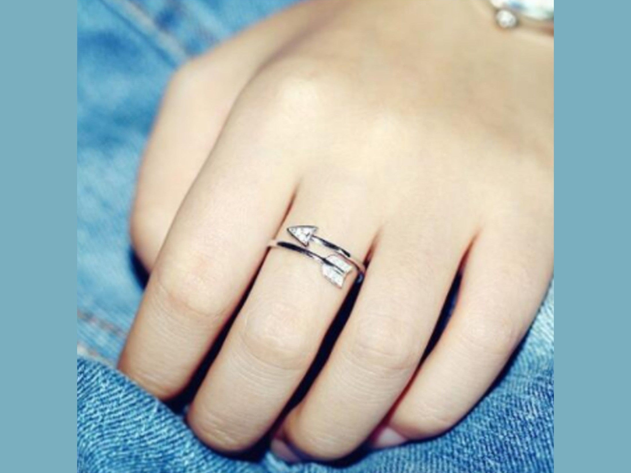Diamond Arrow Ring - Simply Just Deals LLCDiamond Arrow Ring0CJZBLXLX08478 - SilverSilverDiamond Arrow Ring