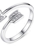Diamond Arrow Ring - Simply Just Deals LLCDiamond Arrow Ring0CJZBLXLX08478 - SilverSilverDiamond Arrow Ring