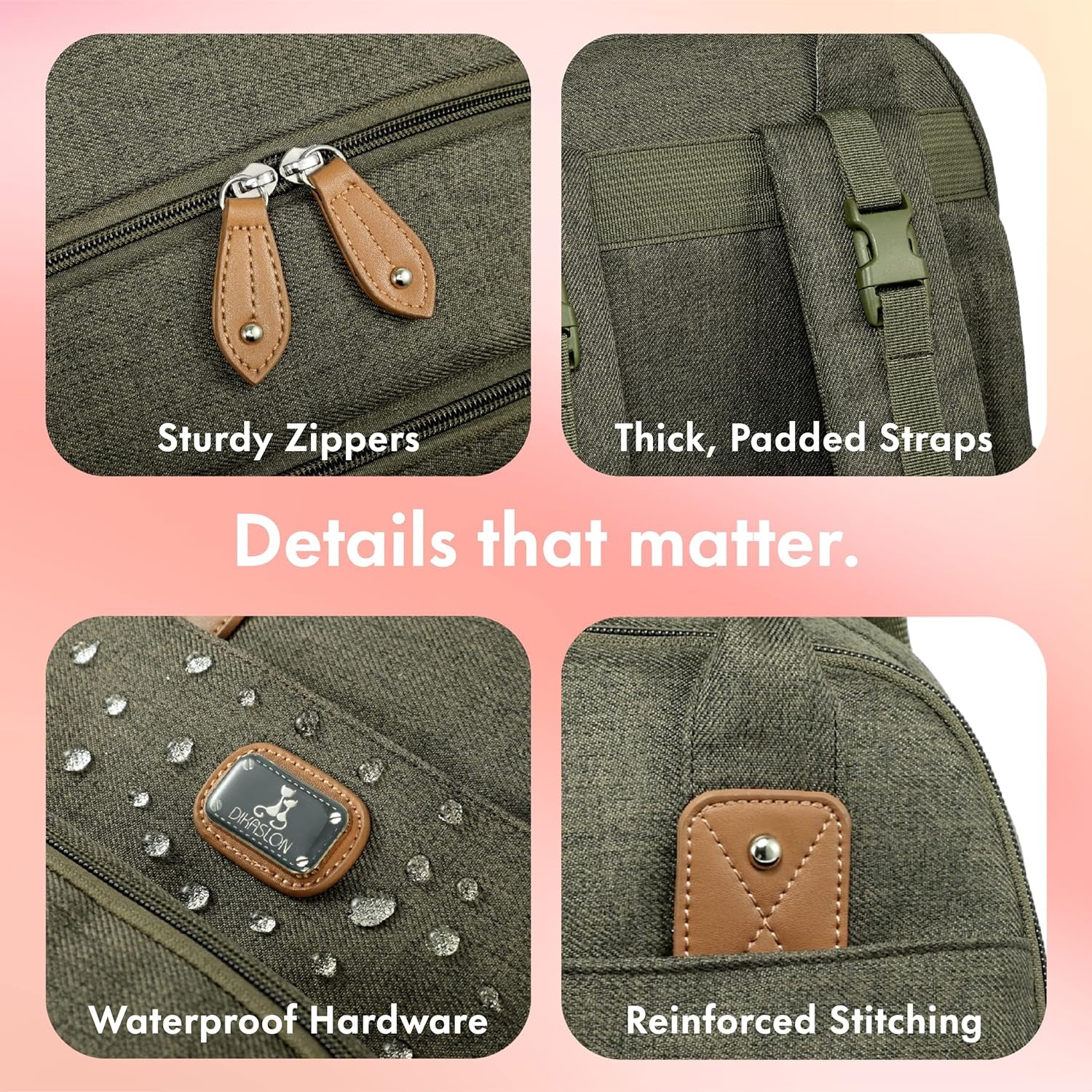 Diaper Bag Backpack with Portable Changing Pad, Pacifier Case and Stroller Straps, Large Unisex Baby Bags for Boys Girls, Multipurpose Travel Back Pack for Moms Dads, Army Green - Simply Just Deals LLCDiaper Bag Backpack with Portable Changing Pad, Pacifier Case and Stroller Straps, Large Unisex Baby Bags for Boys Girls, Multipurpose Travel Back Pack for Moms Dads, Army Green1c1f78cc-4a4f-48d7-9852-3c61d40772f1Army GreenDiaper Bag Backpack with Portable Changing Pad, Pacifier Case and Stroller S