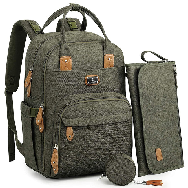 Diaper Bag Backpack with Portable Changing Pad, Pacifier Case and Stroller Straps, Large Unisex Baby Bags for Boys Girls, Multipurpose Travel Back Pack for Moms Dads, Army Green - Simply Just Deals LLCDiaper Bag Backpack with Portable Changing Pad, Pacifier Case and Stroller Straps, Large Unisex Baby Bags for Boys Girls, Multipurpose Travel Back Pack for Moms Dads, Army Green1c1f78cc-4a4f-48d7-9852-3c61d40772f1Army GreenDiaper Bag Backpack with Portable Changing Pad, Pacifier Case and Stroller S