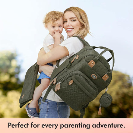 Diaper Bag Backpack with Portable Changing Pad, Pacifier Case and Stroller Straps, Large Unisex Baby Bags for Boys Girls, Multipurpose Travel Back Pack for Moms Dads, Army Green - Simply Just Deals LLCDiaper Bag Backpack with Portable Changing Pad, Pacifier Case and Stroller Straps, Large Unisex Baby Bags for Boys Girls, Multipurpose Travel Back Pack for Moms Dads, Army Green1c1f78cc-4a4f-48d7-9852-3c61d40772f1Army GreenDiaper Bag Backpack with Portable Changing Pad, Pacifier Case and Stroller S