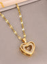 Double - layer Love Necklace With Rhinestones Titanium Steel Pendant Fashion Jewelry Woman Valentines Day Gift - Simply Just Deals LLCDouble - layer Love Necklace With Rhinestones Titanium Steel Pendant Fashion Jewelry Woman Valentines Day GiftCJLX191933701AZ8018 Smart LoveDouble - layer Love Necklace With Rhinestones Titanium Steel Pendant Fashion Jewelry Woman Valentines Day Gift