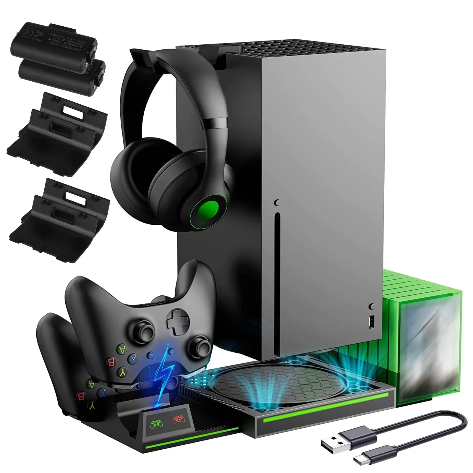 Dual Controller Charging Dock Station with for Xbox Series X|S - Simply Just Deals LLCDual Controller Charging Dock Station with for Xbox Series X|S00403353-ae7a-49bf-b8f7-aaa92f0e4cb9Dual Controller Charging Dock Station with for Xbox Series X|S