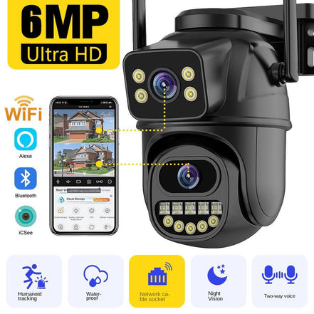 Dual screen wireless 360 degree mobile remote outdoor WiFi camera monitoring - Simply Just Deals LLCDual screen wireless 360 degree mobile remote outdoor WiFi camera monitoring21AF52B9FEFB46BE84227D0F3E4C41CFwifi - USWiFi/Ethernet connectionDual screen wireless 360 degree mobile remote outdoor WiFi camera monitoring