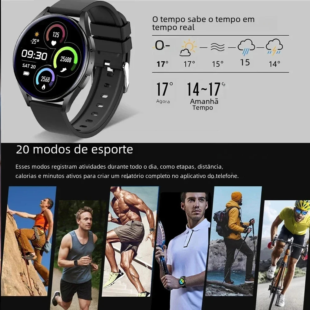 KESHUYOU 2025 New Women's Fashion Smart Watch 6 Bluetooth Calling Health Monitoring Alarm Men's Sports Smartwatch - Simply Just Deals LLC
