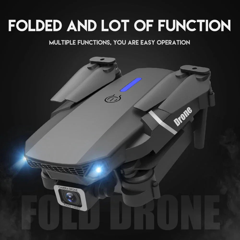 E88 Pro Foldable Quadcopter Drone - WIFI FPV, HD 4K Camera, Altitude Hold - Simply Just Deals LLCE88 Pro Foldable Quadcopter Drone - WIFI FPV, HD 4K Camera, Altitude Hold42275259482181Black4K 1B (10)E88 Pro Foldable Quadcopter Drone - WIFI FPV, HD 4K Camera, Altitude Hold