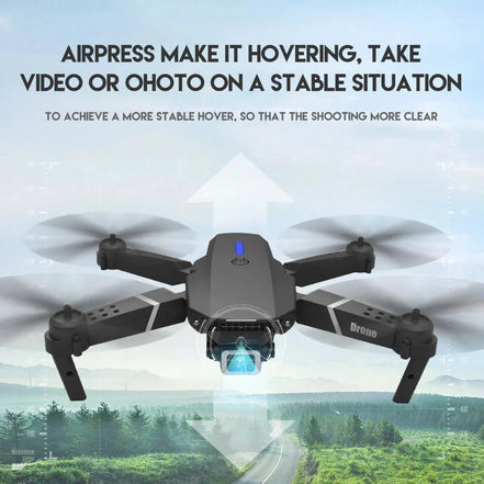 E88 Pro Foldable Quadcopter Drone - WIFI FPV, HD 4K Camera, Altitude Hold - Simply Just Deals LLCE88 Pro Foldable Quadcopter Drone - WIFI FPV, HD 4K Camera, Altitude Hold42275259482181Black4K 1B (10)E88 Pro Foldable Quadcopter Drone - WIFI FPV, HD 4K Camera, Altitude Hold