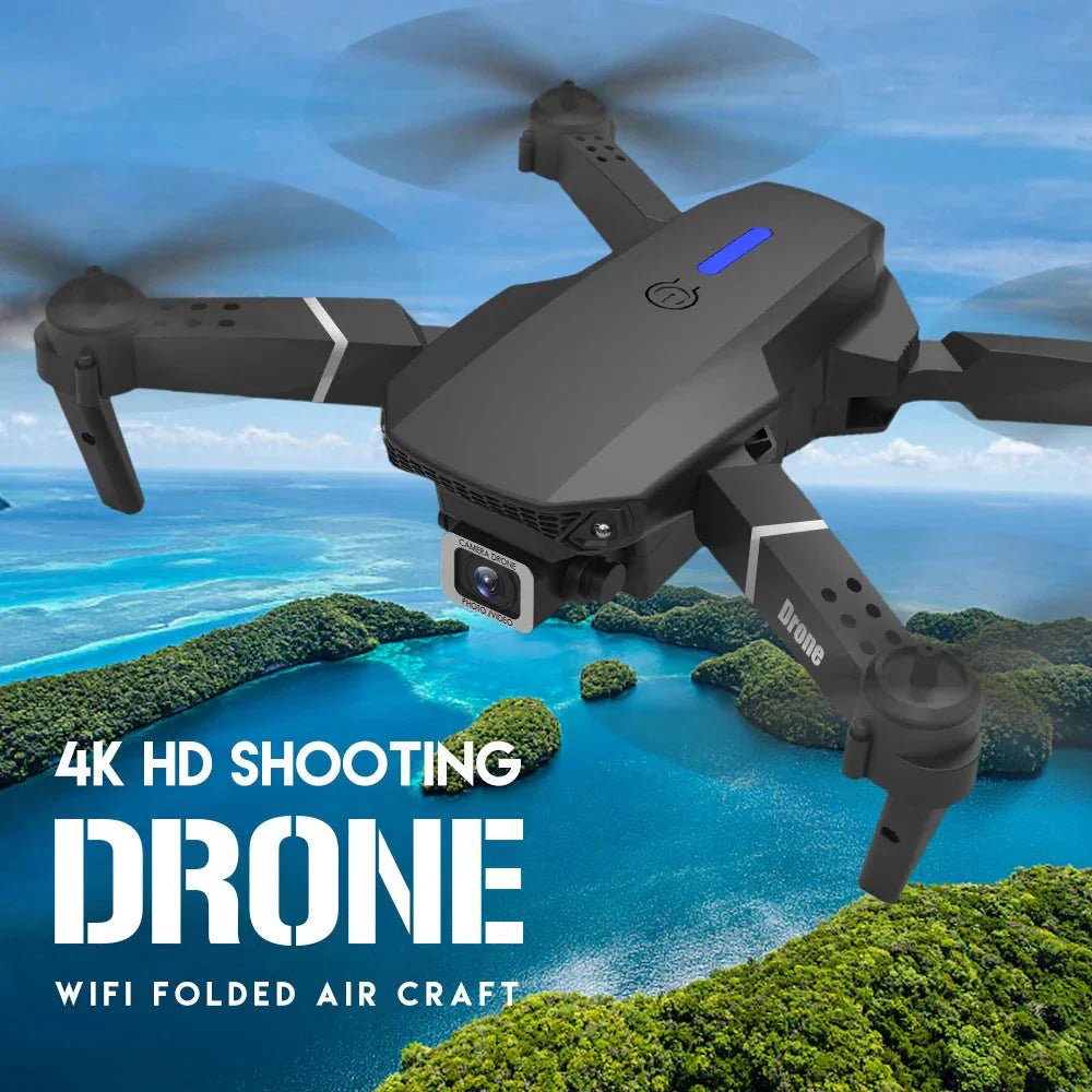 E88 Pro Foldable Quadcopter Drone - WIFI FPV, HD 4K Camera, Altitude Hold - Simply Just Deals LLCE88 Pro Foldable Quadcopter Drone - WIFI FPV, HD 4K Camera, Altitude Hold42275259482181Black4K 1B (10)E88 Pro Foldable Quadcopter Drone - WIFI FPV, HD 4K Camera, Altitude Hold