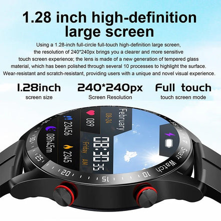 ECG+PPG Bluetooth Call Smart Watch Men Laser Health Blood Pressure Fitnes Sports Watches Man Sports Waterproof Smartwatch+Box - Simply Just Deals LLCECG+PPG Bluetooth Call Smart Watch Men Laser Health Blood Pressure Fitnes Sports Watches Man Sports Waterproof Smartwatch+Box141202beltblackbelt blackECG+PPG Bluetooth Call Smart Watch Men Laser Health Blood Pressure Fitnes Sports Watches Man Sports Waterproof Smartwatch+Box