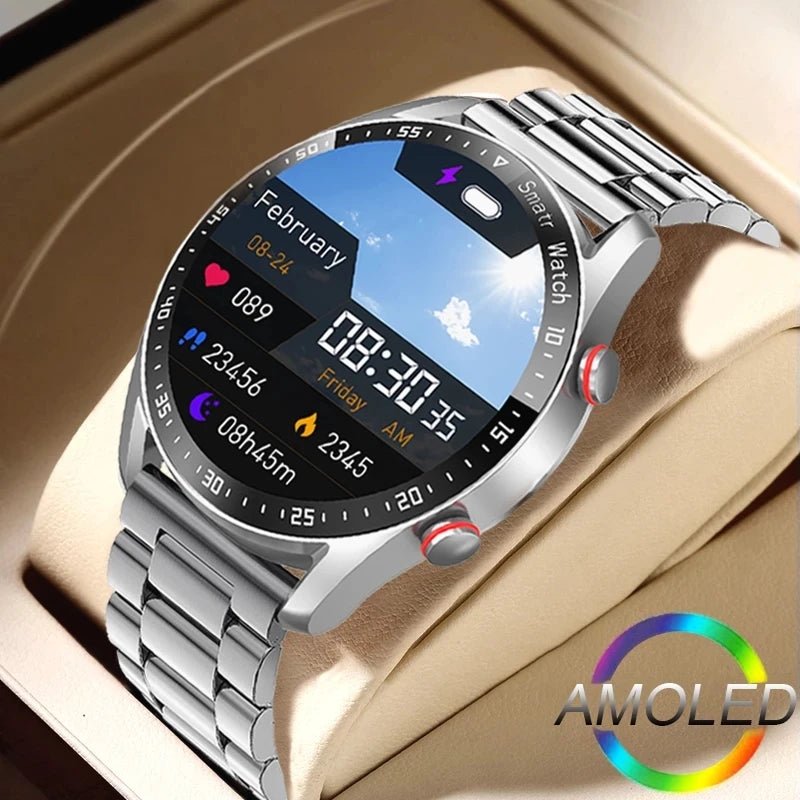 ECG+PPG Bluetooth Call Smart Watch Men Laser Health Blood Pressure Fitnes Sports Watches Man Sports Waterproof Smartwatch+Box - Simply Just Deals LLCECG+PPG Bluetooth Call Smart Watch Men Laser Health Blood Pressure Fitnes Sports Watches Man Sports Waterproof Smartwatch+Box141202beltblackbelt blackECG+PPG Bluetooth Call Smart Watch Men Laser Health Blood Pressure Fitnes Sports Watches Man Sports Waterproof Smartwatch+Box