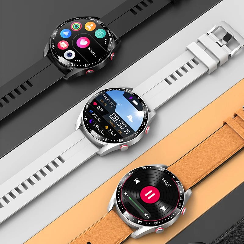 ECG+PPG Bluetooth Call Smart Watch Men Laser Health Blood Pressure Fitnes Sports Watches Man Sports Waterproof Smartwatch+Box - Simply Just Deals LLCECG+PPG Bluetooth Call Smart Watch Men Laser Health Blood Pressure Fitnes Sports Watches Man Sports Waterproof Smartwatch+Box141202beltblackbelt blackECG+PPG Bluetooth Call Smart Watch Men Laser Health Blood Pressure Fitnes Sports Watches Man Sports Waterproof Smartwatch+Box