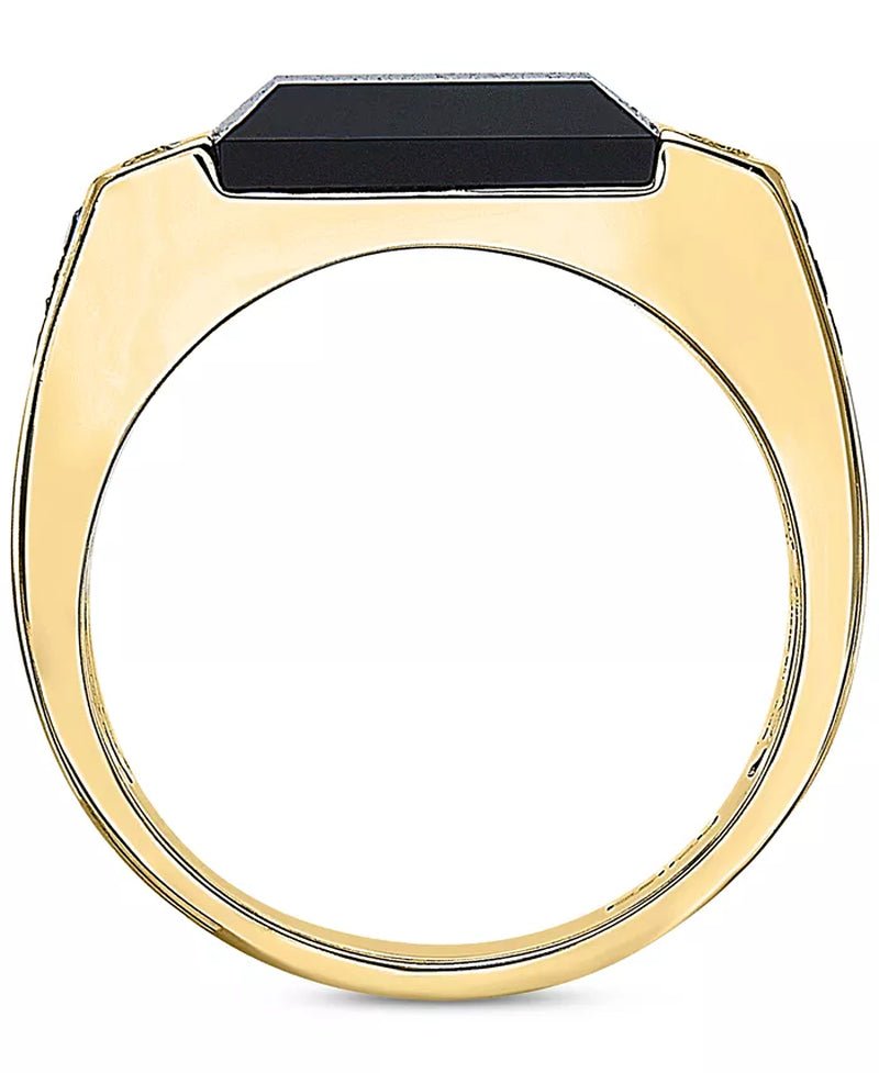EFFYÂ® Men'S Black Onyx & Diamond (5/8 Ct. T.W.) Ring in 14K Gold - Simply Just Deals LLCEFFYÂ® Men'S Black Onyx & Diamond (5/8 Ct. T.W.) Ring in 14K Gold6fd153a2-192a-4054-b381-f5b56f06c0cbYellow Gold10.5EFFYÂ® Men'S Black Onyx & Diamond (5/8 Ct. T.W.) Ring in 14K Gold