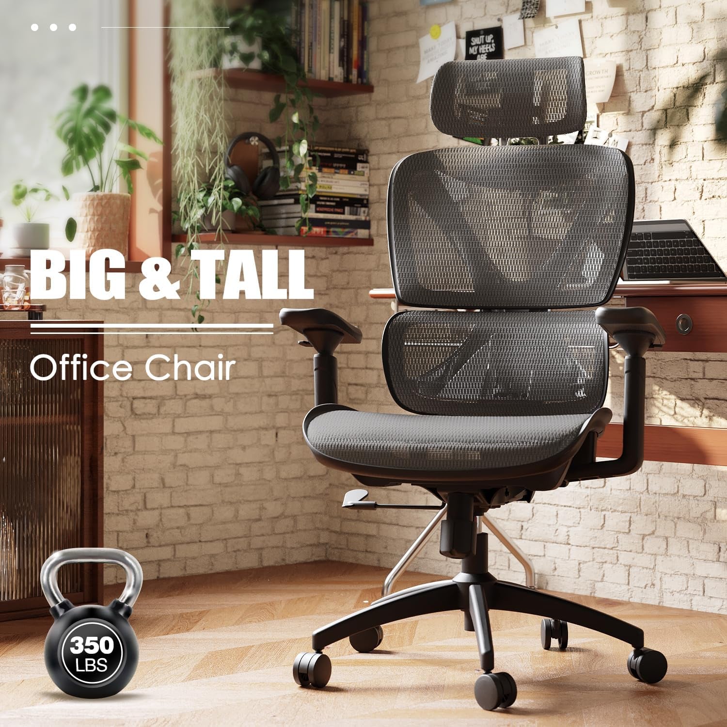 Ergonomic Office Chair, Big and Tall Mesh Chair with Lumbar Support, 3D Armrest - 215° Rotation, Adjustable Headrest & Soft Seat, Durable Desk Chair 350LBS for Work Gaming Computer,Grey - Simply Just Deals LLCErgonomic Office Chair, Big and Tall Mesh Chair with Lumbar Support, 3D Armrest - 215° Rotation, Adjustable Headrest & Soft Seat, Durable Desk Chair 350LBS for Work Gaming Computer,Greyc46314ed-3bcc-4ef9-98de-778721039a4bGrey215° Rotating 3D ArmrestErgonomic Office Chair, Big and Tall Mesh 