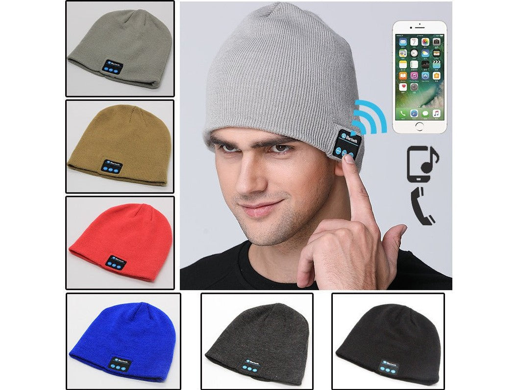 European And American Outdoor Wireless Headset Knitted Hat Multifunctional Music Hat - Simply Just Deals LLCEuropean And American Outdoor Wireless Headset Knitted Hat Multifunctional Music HatCJNSMZRN00141 - Black and grey - One size - USBBlack and greyOne sizeUSBEuropean And American Outdoor Wireless Headset Knitted Hat Multifunctional Music Hat