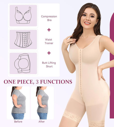 Fajas Colombianas Shapewear for Women Tummy Control Bodysuit Body Shaper for Women Post Surgery Compression - Simply Just Deals LLCFajas Colombianas Shapewear for Women Tummy Control Bodysuit Body Shaper for Women Post Surgery Compressionf662afb2-100d-4246-90e3-2066529aa2a9Beige (One Size Smaller May Be Better)SmallFajas Colombianas Shapewear for Women Tummy Control Bodysuit Body Shaper for Women Post Surgery Compression