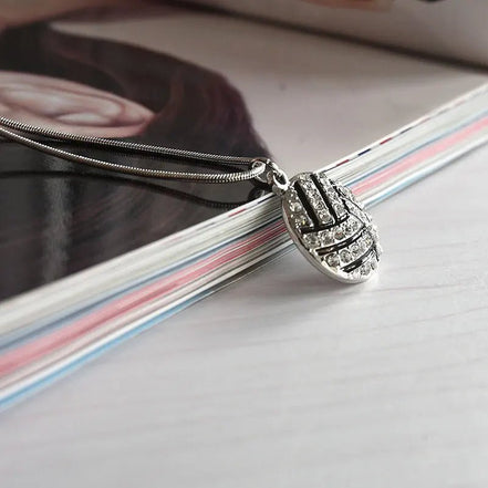 Fashion Crystal Volleyball Shape Pendant Necklace Link Chain Sports Jewelry For Teen Girls - Simply Just Deals LLCFashion Crystal Volleyball Shape Pendant Necklace Link Chain Sports Jewelry For Teen Girls200001034:3611881pcs1pcsFashion Crystal Volleyball Shape Pendant Necklace Link Chain Sports Jewelry For Teen Girls