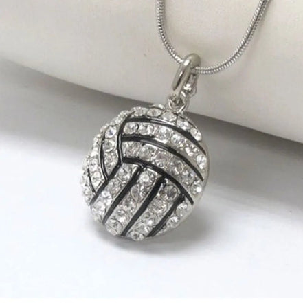 Fashion Crystal Volleyball Shape Pendant Necklace Link Chain Sports Jewelry For Teen Girls - Simply Just Deals LLCFashion Crystal Volleyball Shape Pendant Necklace Link Chain Sports Jewelry For Teen Girls200001034:3611881pcs1pcsFashion Crystal Volleyball Shape Pendant Necklace Link Chain Sports Jewelry For Teen Girls