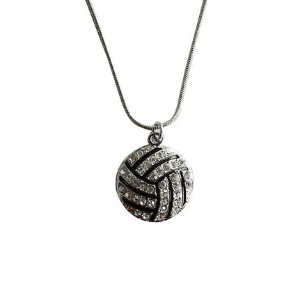 Fashion Crystal Volleyball Shape Pendant Necklace Link Chain Sports Jewelry For Teen Girls - Simply Just Deals LLCFashion Crystal Volleyball Shape Pendant Necklace Link Chain Sports Jewelry For Teen Girls200001034:3611881pcs1pcsFashion Crystal Volleyball Shape Pendant Necklace Link Chain Sports Jewelry For Teen Girls