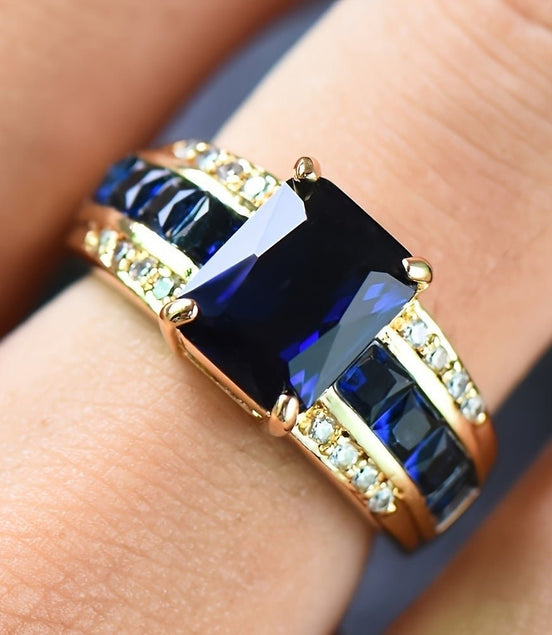 Fashion Personalized Men's And Women's Rings - Simply Just Deals LLCFashion Personalized Men's And Women's Rings0CJLX244859901AZSUNFLOWER Blue DiamondNo 7Fashion Personalized Men's And Women's Rings