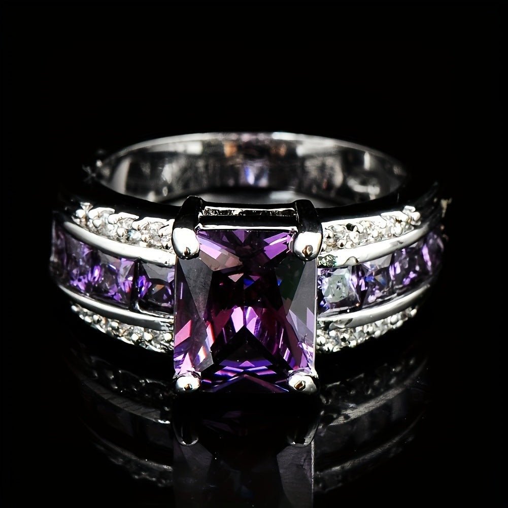 Fashion Personalized Men's And Women's Rings - Simply Just Deals LLCFashion Personalized Men's And Women's Rings0CJLX244859905EVSquare PurpleNo 7Fashion Personalized Men's And Women's Rings