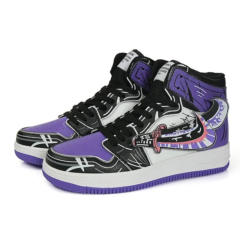 Fashion Purple High Top Casual Sneaker Men Hip - Hop Designer Anime Shoes Sneakers for Men Streetwear Platform Skateboarding Shoes - Simply Just Deals LLCFashion Purple High Top Casual Sneaker Men Hip - Hop Designer Anime Shoes Sneakers for Men Streetwear Platform Skateboarding Shoes84dc4ceb-f309-4099-8e47-ca01d7fb64dbBlack Purple - Y83039Fashion Purple High Top Casual Sneaker Men Hip - Hop Designer Anime Shoes Sneakers for Men Streetwear Platform Skateboarding Shoes